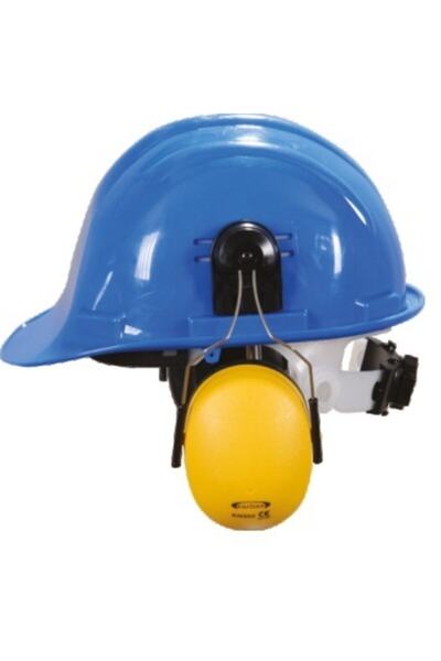 Essafe Vidalı Baret + Barete Takılabilir Kulaklık