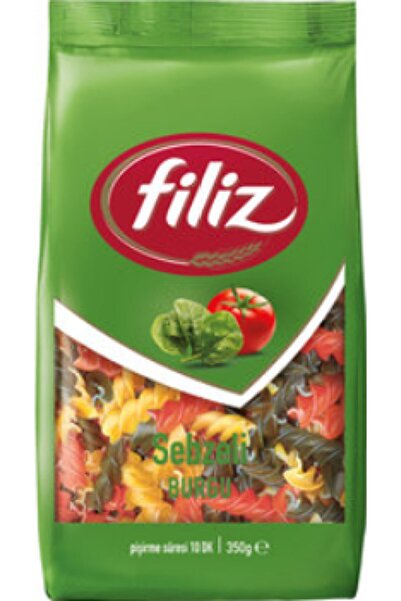 FİLİZ Sebzeli Burgu Makarna 350 Gr.