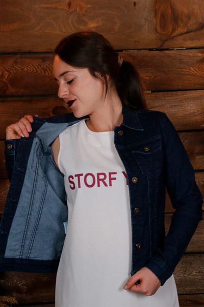 blue marlın Jachetă de damă albastră din denim cu decolteu în V din Lycra
