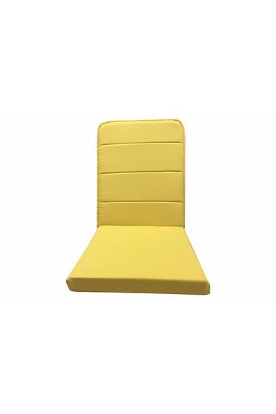 REMEGE Quilted Supported Floor Cushion Quilted Meditation Chair