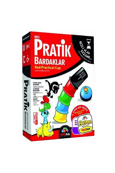 Redka Akıl Oyunları Pat Pat Game - Practical Cups
