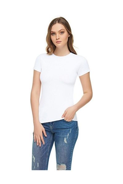 Tutku Pachet de 3 Tricou Elite pentru femei Lycra Zero Guler cu jumătate de mânecă