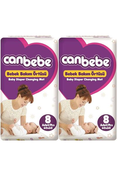 Canbebe Baby Care Cover Bottom Opening 16 Pieces (2pk*8)