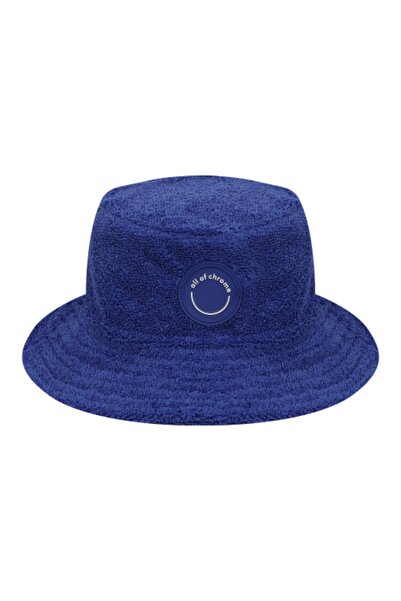 Unisex Mavi Havlu Şapka
