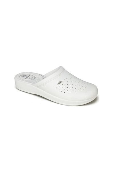 GEZER Sabo White Slippers