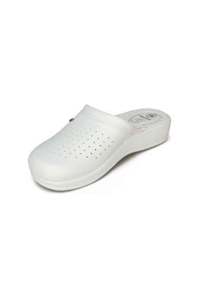 GEZER Sabo White Slippers