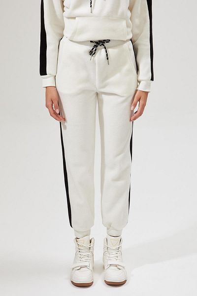 DeFacto Ριγέ Λεπτομερές Relax Fit Jogger Fleece Φούτερ