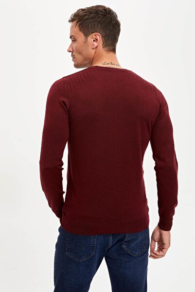 DeFacto Велосипедний комір, облягаючий трикотажний светр