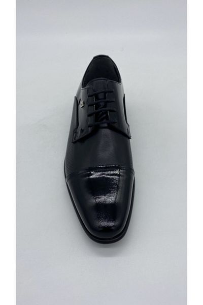 Fosco Men's Black Classic Shoes 2239