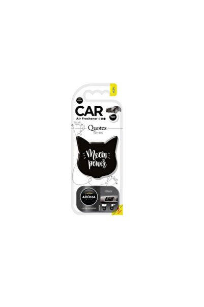 Car Air Freshener Quotes Series (black)