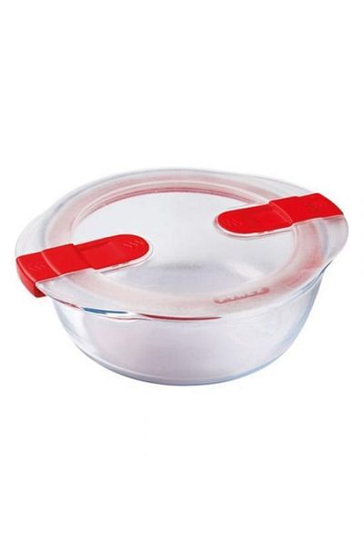 Pyrex Round Storage Container Microwave 1.1L