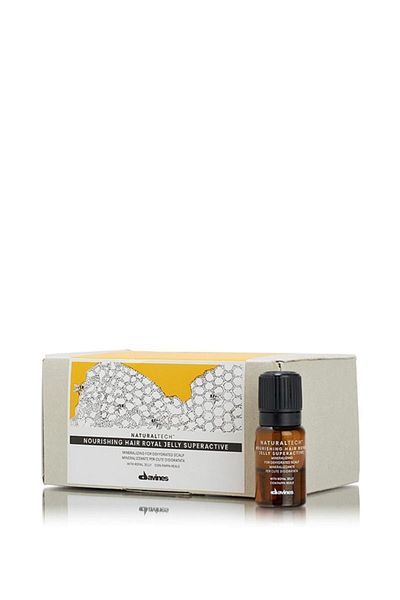 Davines Royal Jelly Superactive - Nourishing Hair Lotion, 6x8 ml Royal Jelly for Dry Scalp
