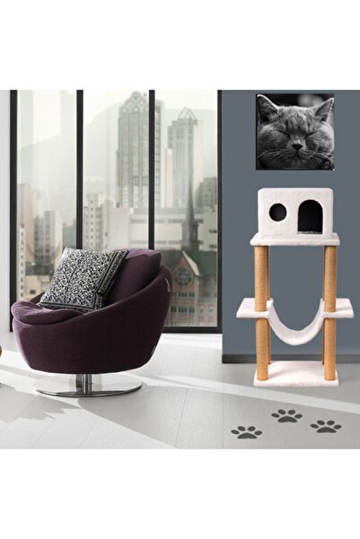 PETSİ New Castle Cat House And Scratching