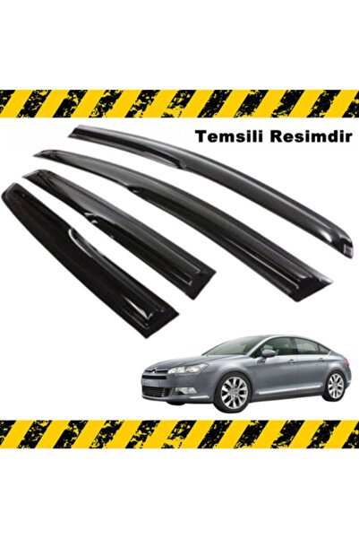Point Citroen C5 Mügen Cam Rüzgarlığı Sedan 2008 - 2015 Arası 4 Lü Set