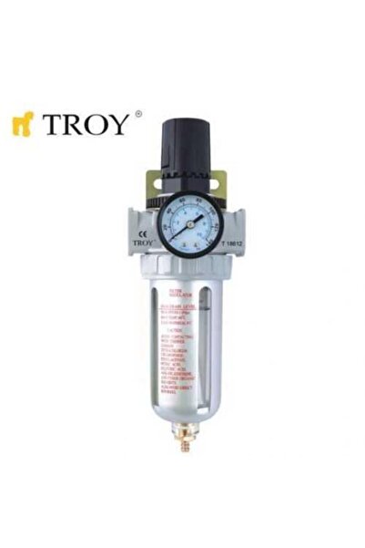 TROY 18612 Şartlandırıcı (Filtre + Regülatör) 1/2(N)PT