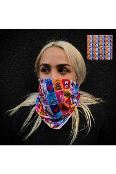 Köstebek K-pop - Bts Bt21 Characters Hair Band