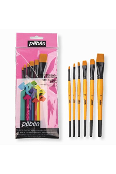Pebeo Brush Set Set of 6 3