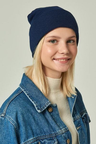 Makro Optik Navy Blue Beret Unisex