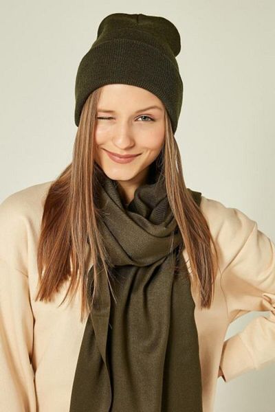Makro Optik Khaki Beret Unisex