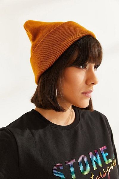 Makro Optik Mustard Beret Unisex