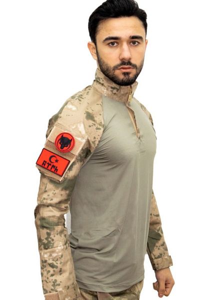Asker Kolisi Gendarmerie Combat Operation T-Shirt Tactical Long Sleeve T-shirt
