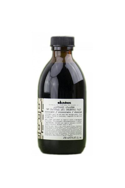 Davines Alchemic Chocolate Shampoo - Color Refreshing Shampoo for Chestnut and Coffee Hair 280 ml