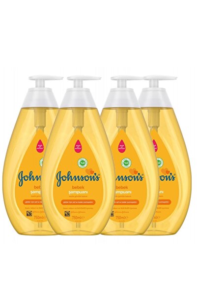 Johnson's شامبو أطفال 750 مل 4 عبوات