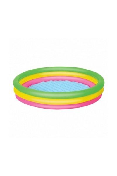 BESTWAY Children's 3 Ring Round Patterned Pool