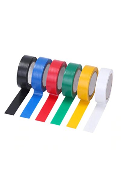 Herşeyden Herşey Izole Elektrik Bandı Renkli 10ad.