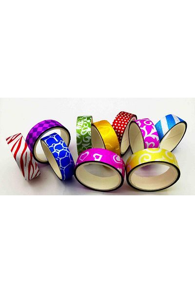 MUNIS Patterned Decorative Tape 2 (10 Pieces)