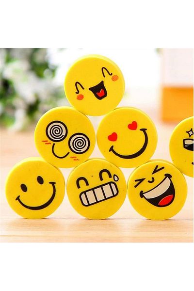 MUNIS Emoji Γόμα 3 τεμαχίων