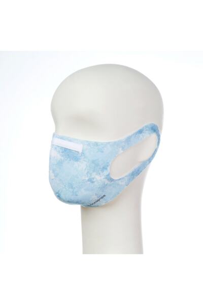 Blackspade Unisex Mavi Motifler Desenli Yetişkin Yıkanabilen Koruyucu Yüz Mas...