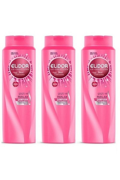 Elidor Elidor 185 Ml X 3 Pieces - Vibrant and Shiny Shampoo