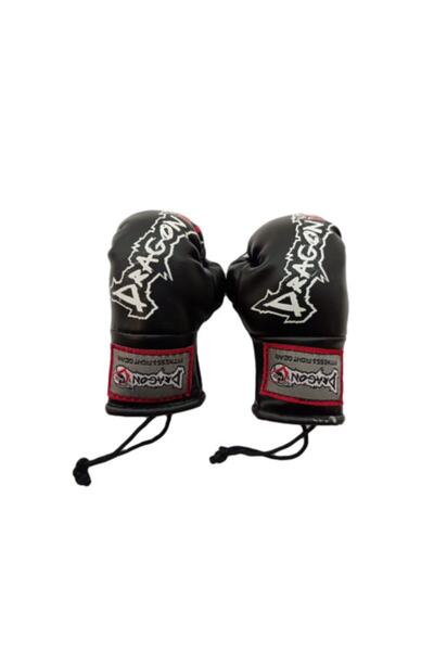 Dragondo Maskot Boks Eldiveni Anahtarlık, Araba Süsü, Çanta Süsü, Dekoratif Süs-çift