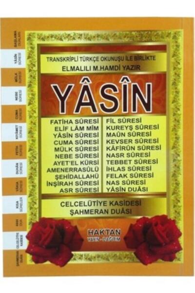 Haktan Yayın Dağıtım Transkripli Türkçe Okunuşu Ile Birlikte Yasin-elmalılı H...