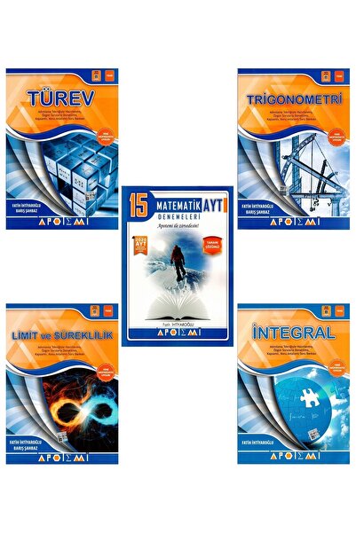 Apotemi Yayınları Apotemi Türev + Trigonometri + Limit Ve Süreklilik + Integr...