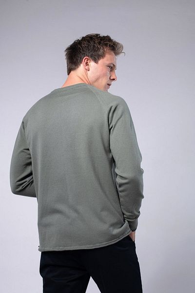 IAMNOTBASIC Tricotaj verde pentru bărbați Pulover Stephen