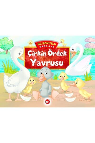 Beyaz Balina Yayınları Üç Boyutlu Masallar - Çirkin Ördek Yavrusu