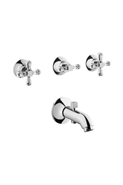 Artema A41668 Juno Swarovskı - صنبور حمام مدمج، مشبك يدوي