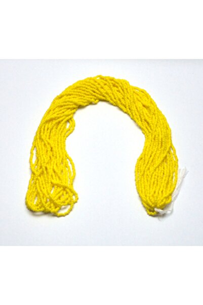 Bi hızlı Γυάλινες Χάντρες Άμμου - Χάντρα Τσεχοσλοβακίας - Κίτρινο - 2 mm