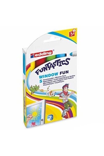 Edding Funtastics Cam Boyama Kalemi 5 Renk