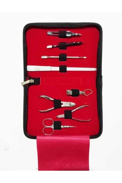 Solingen Cobalt Solingen Brand 8 Piece Manicure Set with Biley