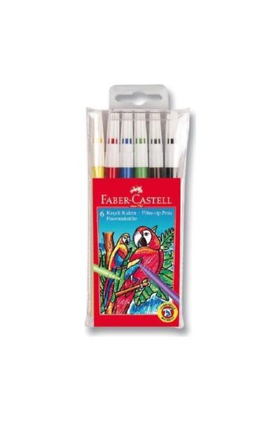 Faber Castell Faber - Castell Keçeli Kalem 6 Renk