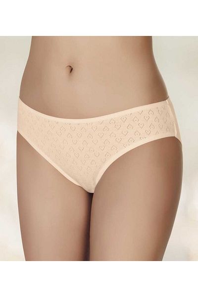 İki Yıldız Γυναικεία Skin Heart Bikini εσώρουχα 6 τεμαχίων