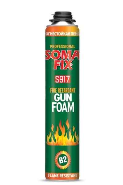 Somafix 750 ml Somafıx B2 Tabancalı Yangına Dayanıklı Poliüretan Köpük Çelik ...