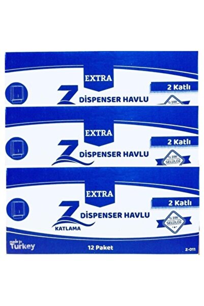 Lipa Extra Z Dispenser Havlu 150'li 12 Paket