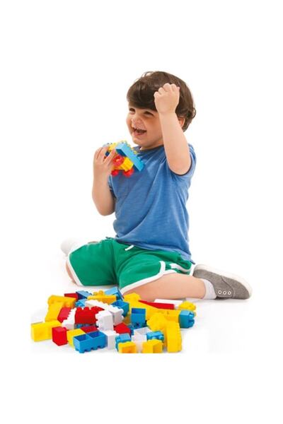 Dolu مكعبات ملونة 56 قطعة 5013