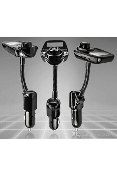 JUNGLEE Car T10 Bluetooth Araç Kiti Fm Transmitter Usb Den Şarj Destekli