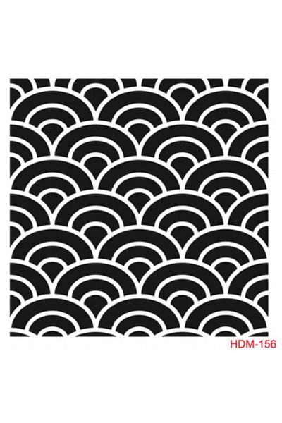 Cadence Home Decor 25*25 Hdm 156 Stencil