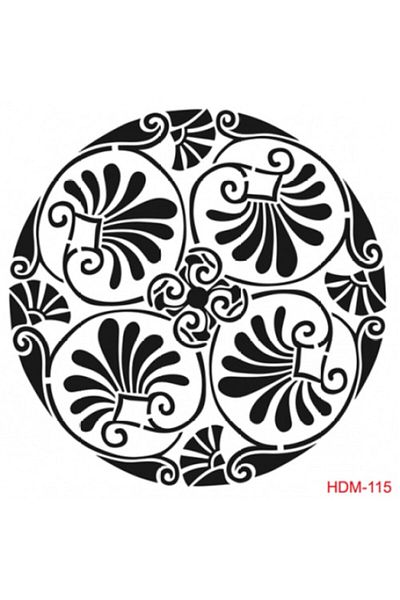 Cadence Home Decor 25*25 Hdm 115 Stencil